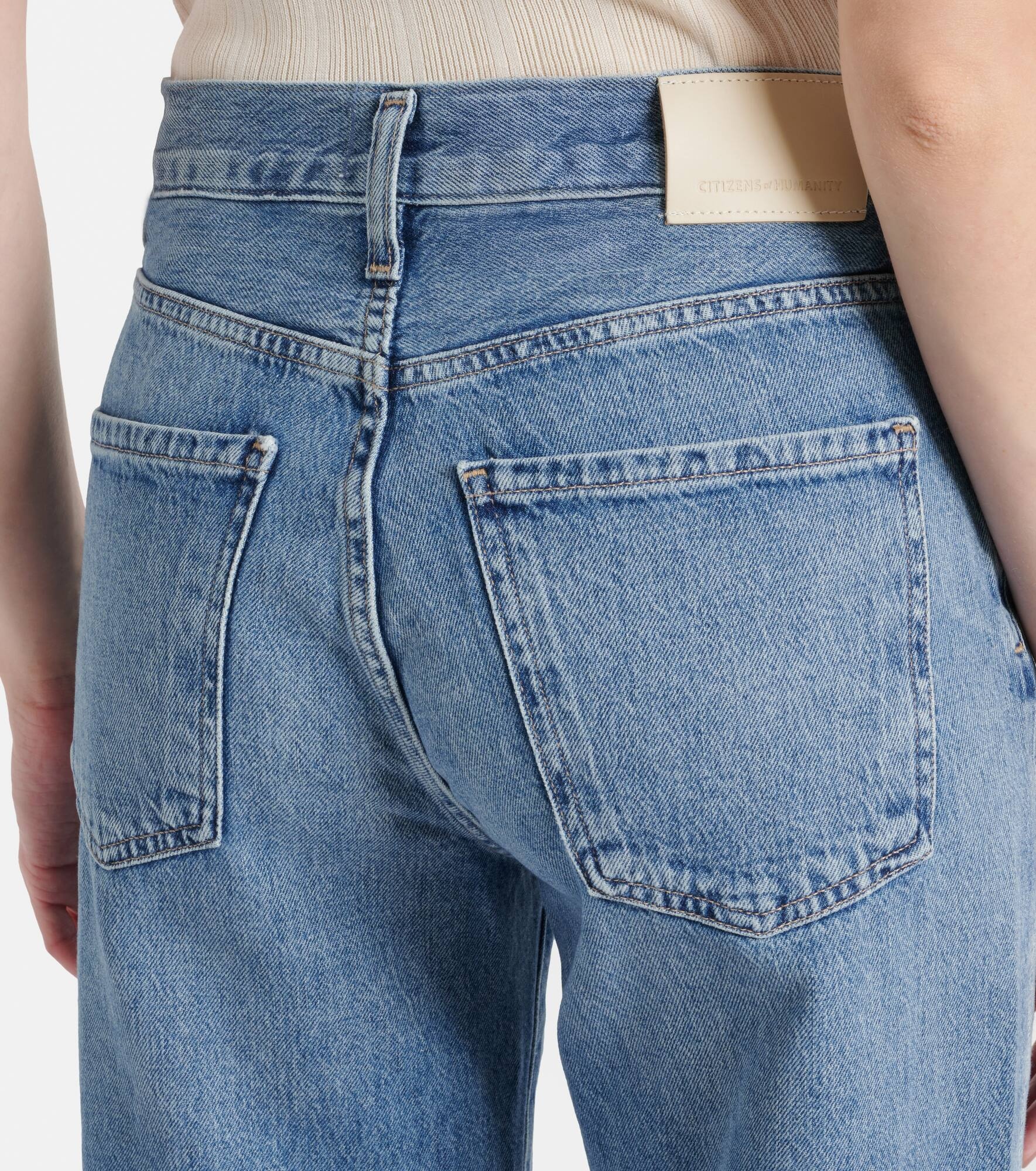 Annina high-rise wide-leg jeans - 6