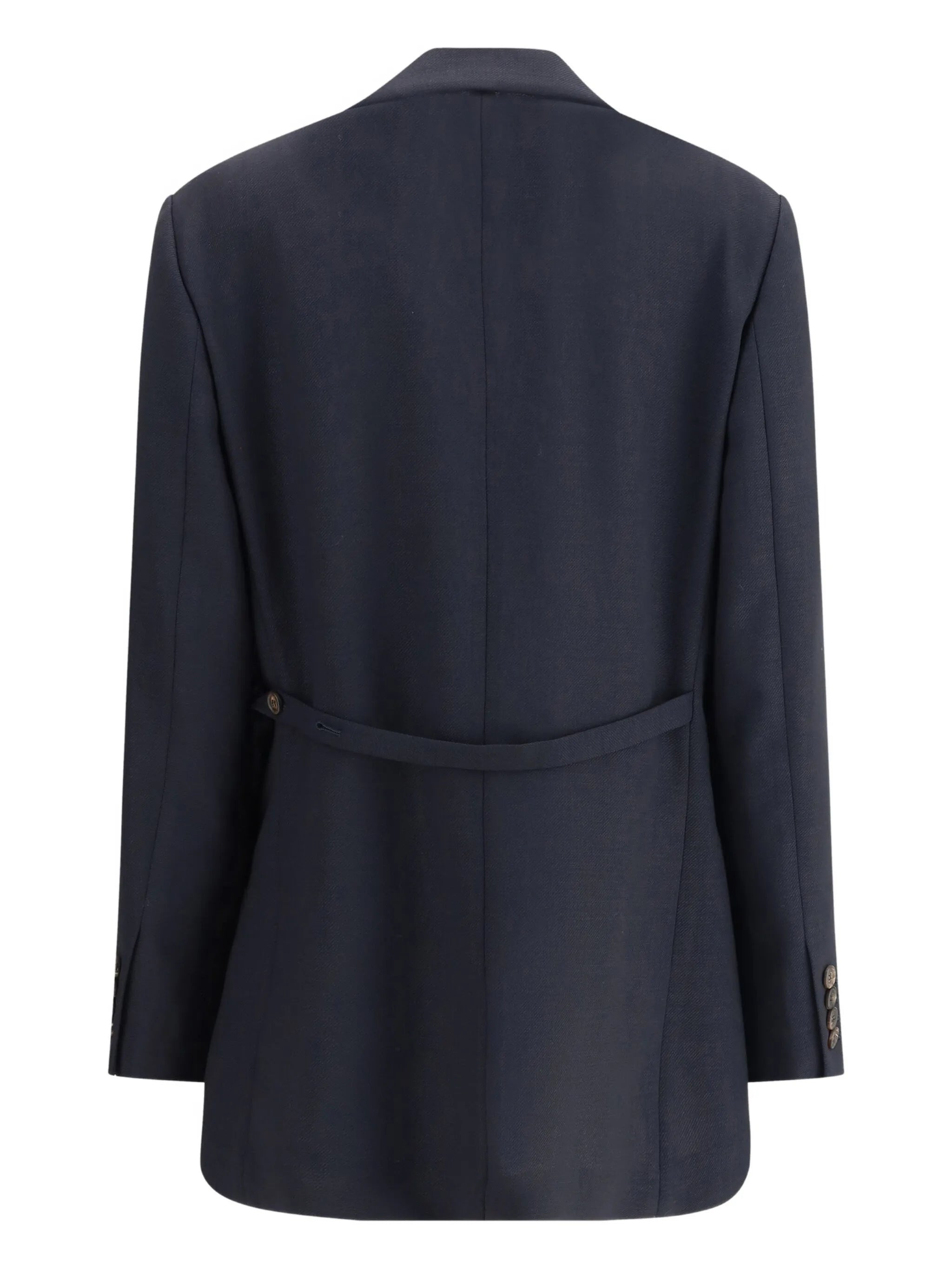 Brunello Cucinelli Two-button Belted Jacket - 3