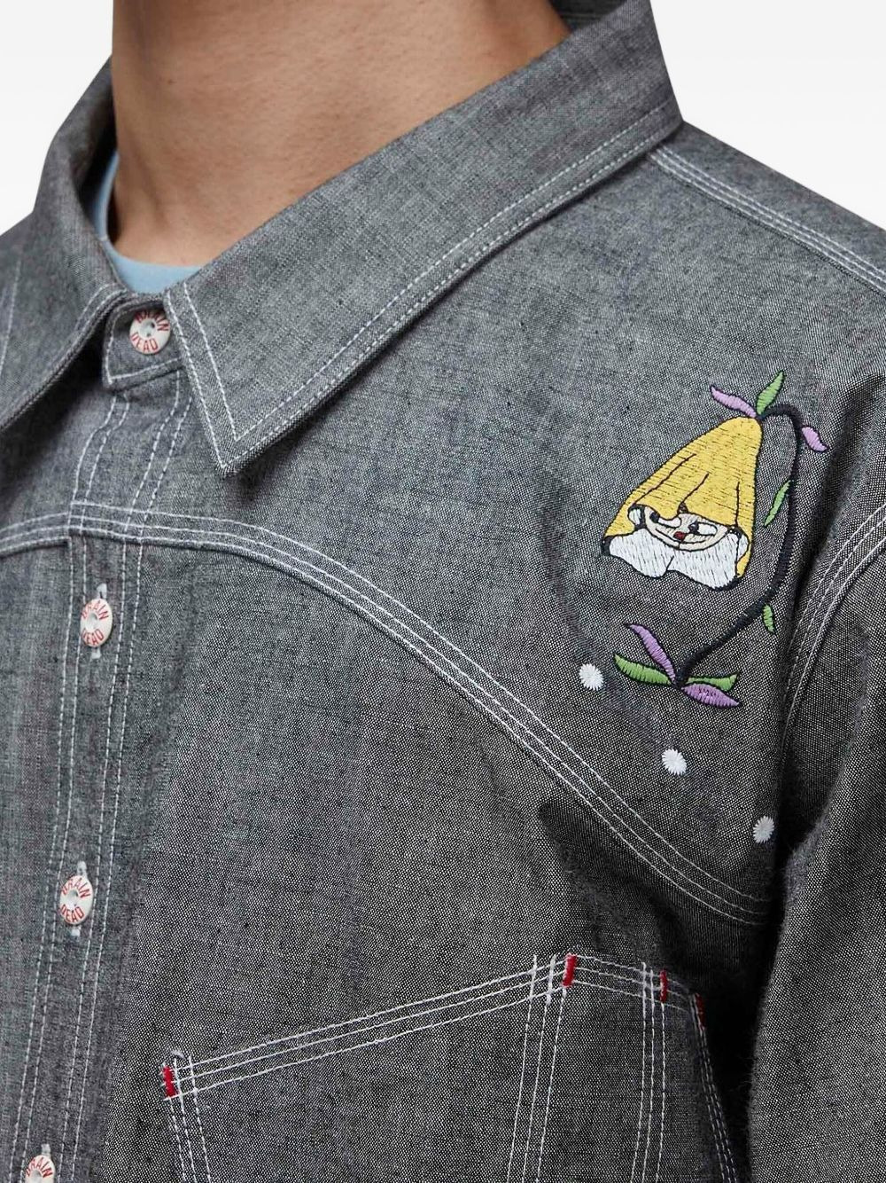 embroidered shirt - 4