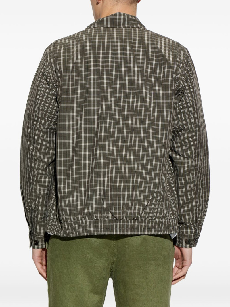Sabeck plaid-pattern zip-fastening jacket 4
