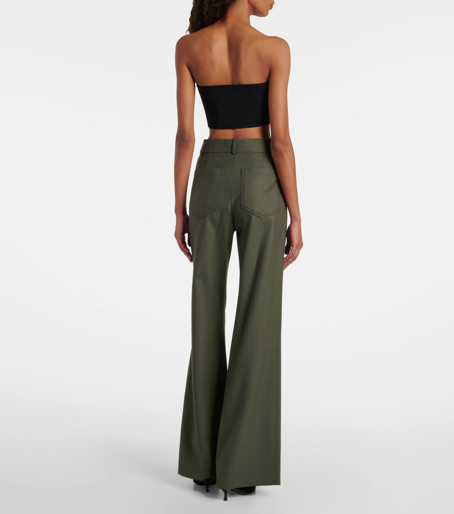 Alina high-rise flared pants - 3