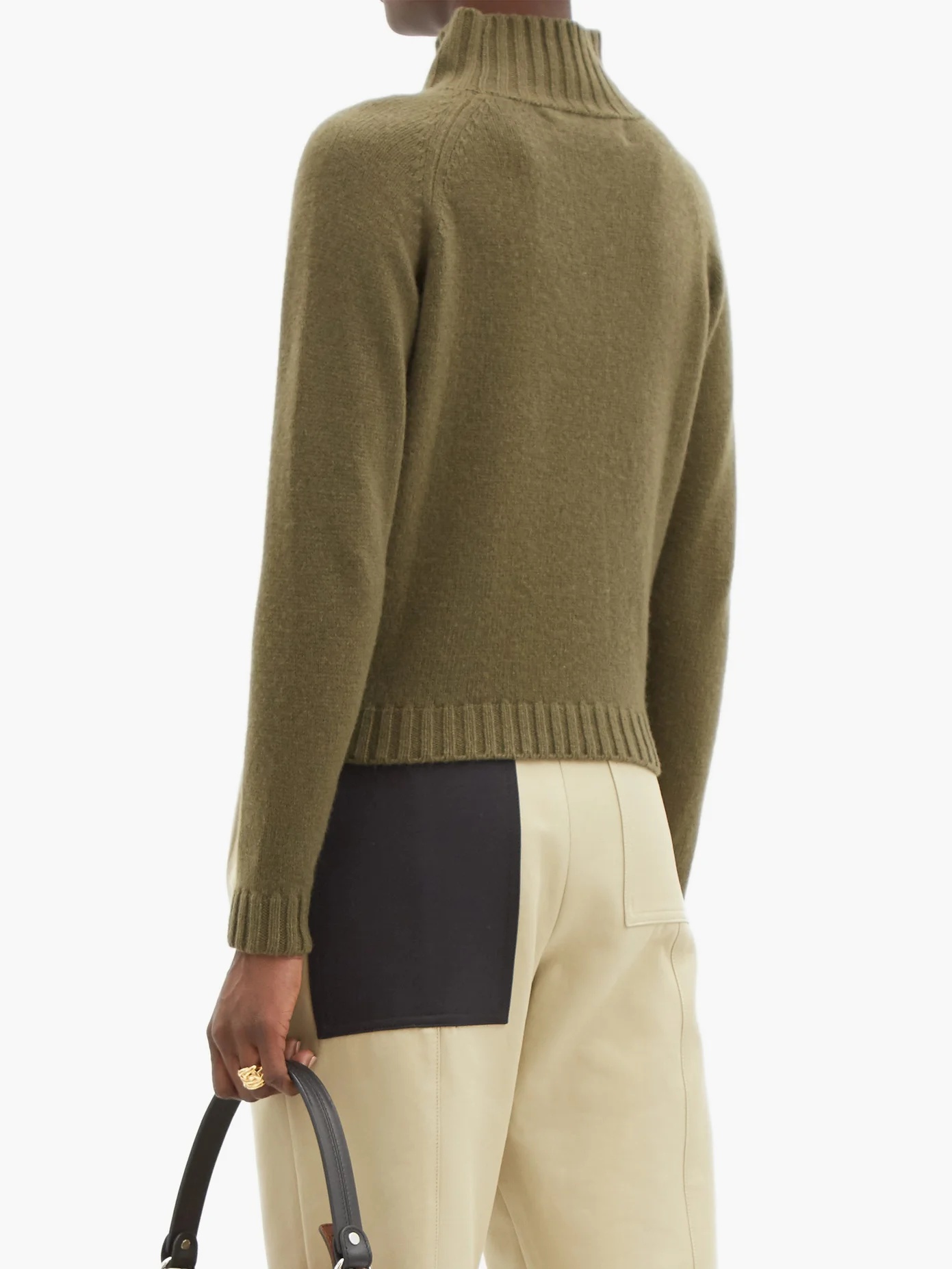 Highland high-neck cashmere sweater - 5