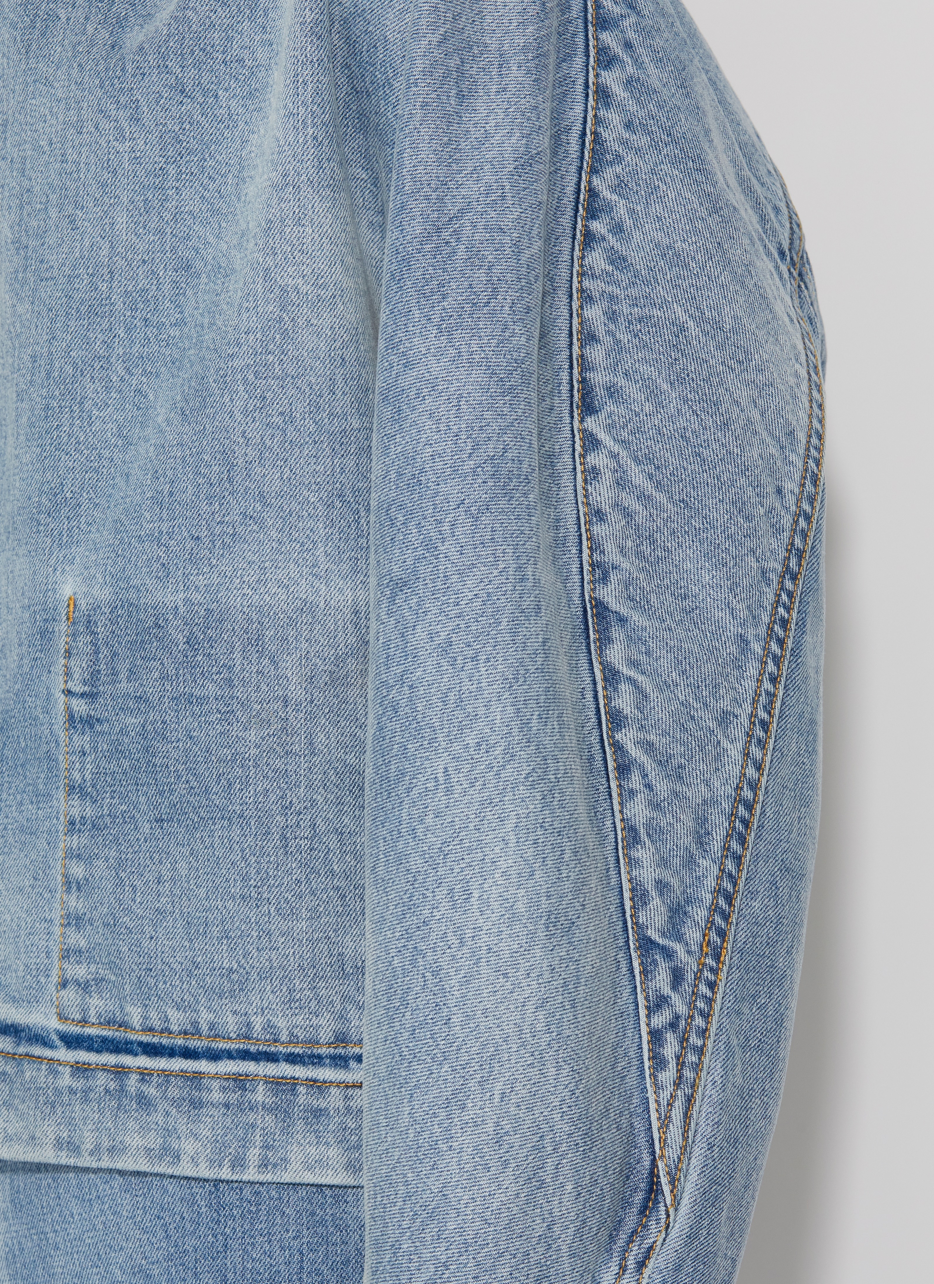DENIM VAREUSE JACKET - 5