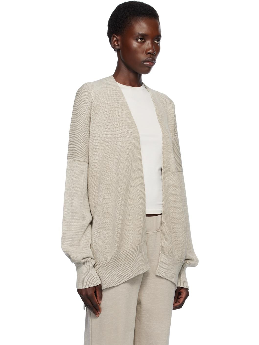 Taupe Fade Cardigan - 2