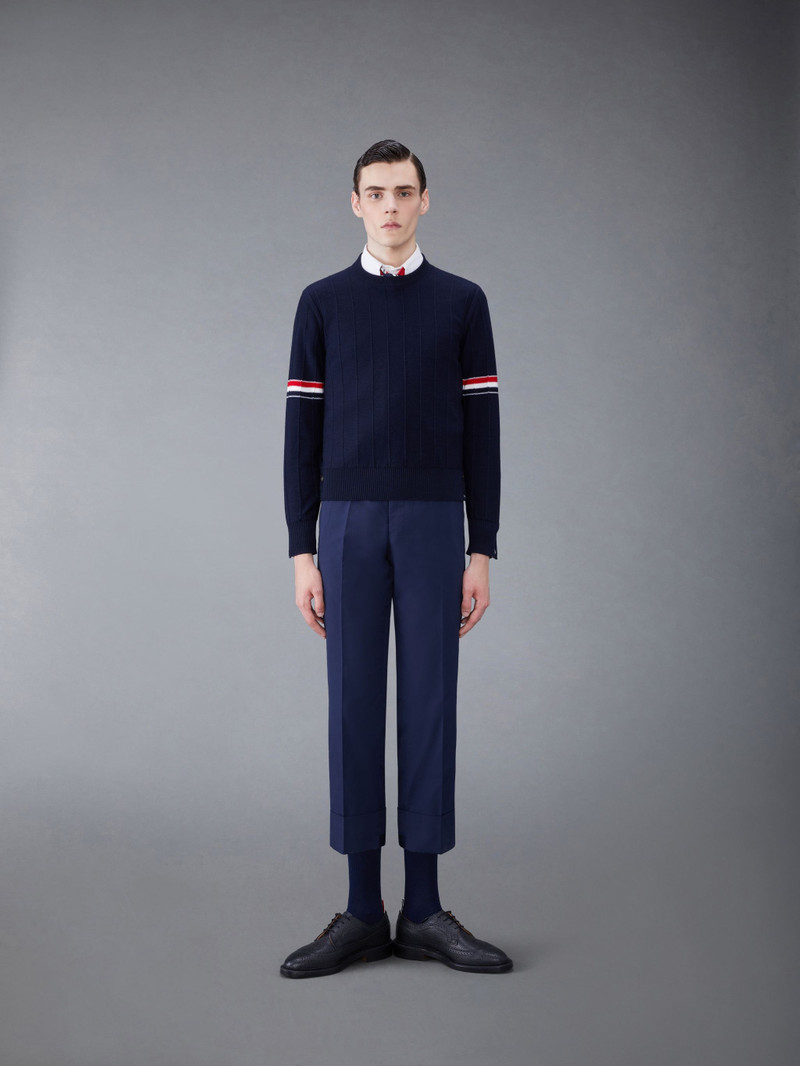 RWB-stripe long-sleeve jumper 3