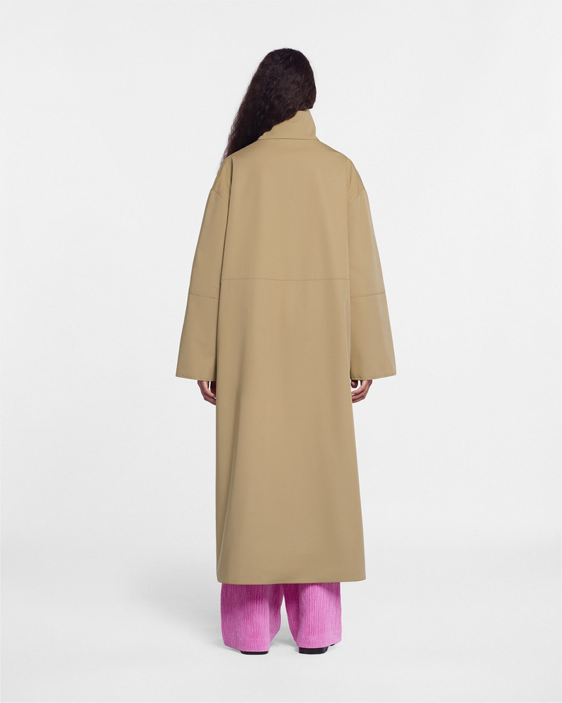 Bonded Trench Pullover Coat 4