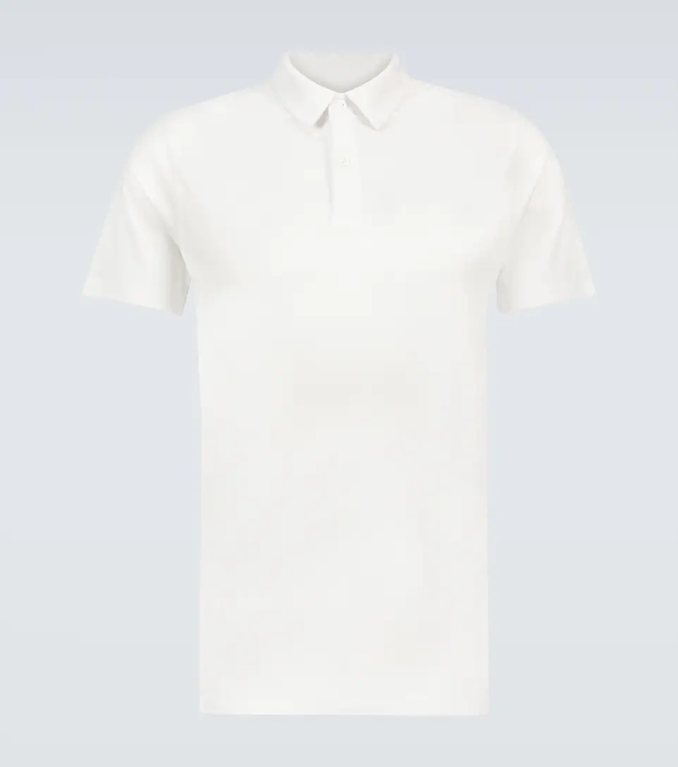Ramsay cotton-blend polo shirt - 1