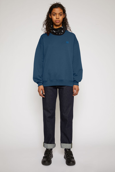 Acne Studios Oversized sweatshirt midnight blue outlook