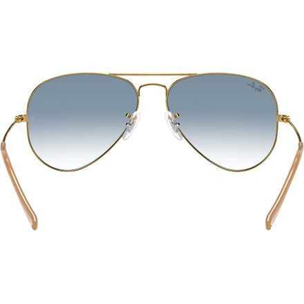 Aviator Large Metal Sunglasses - 4