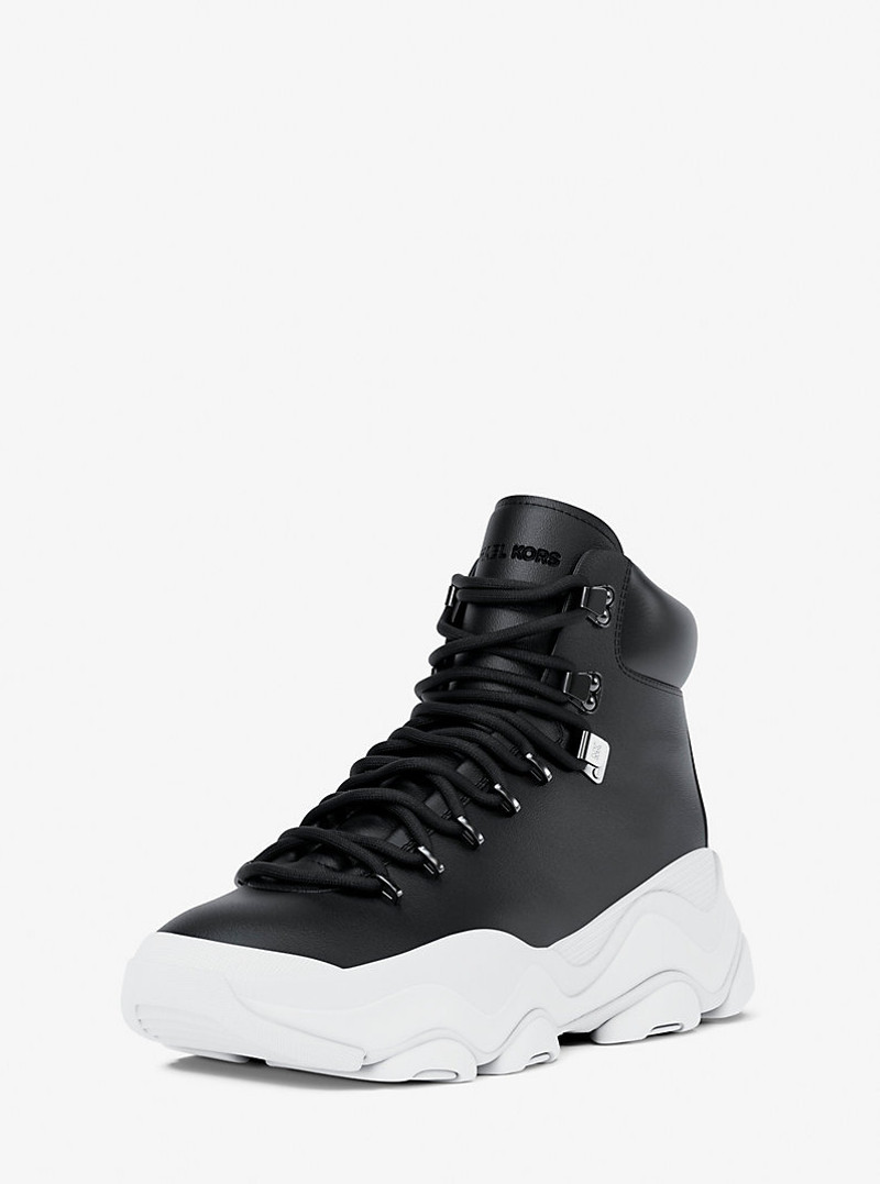 MICHAEL KORS Atlas Leather Boot outlook