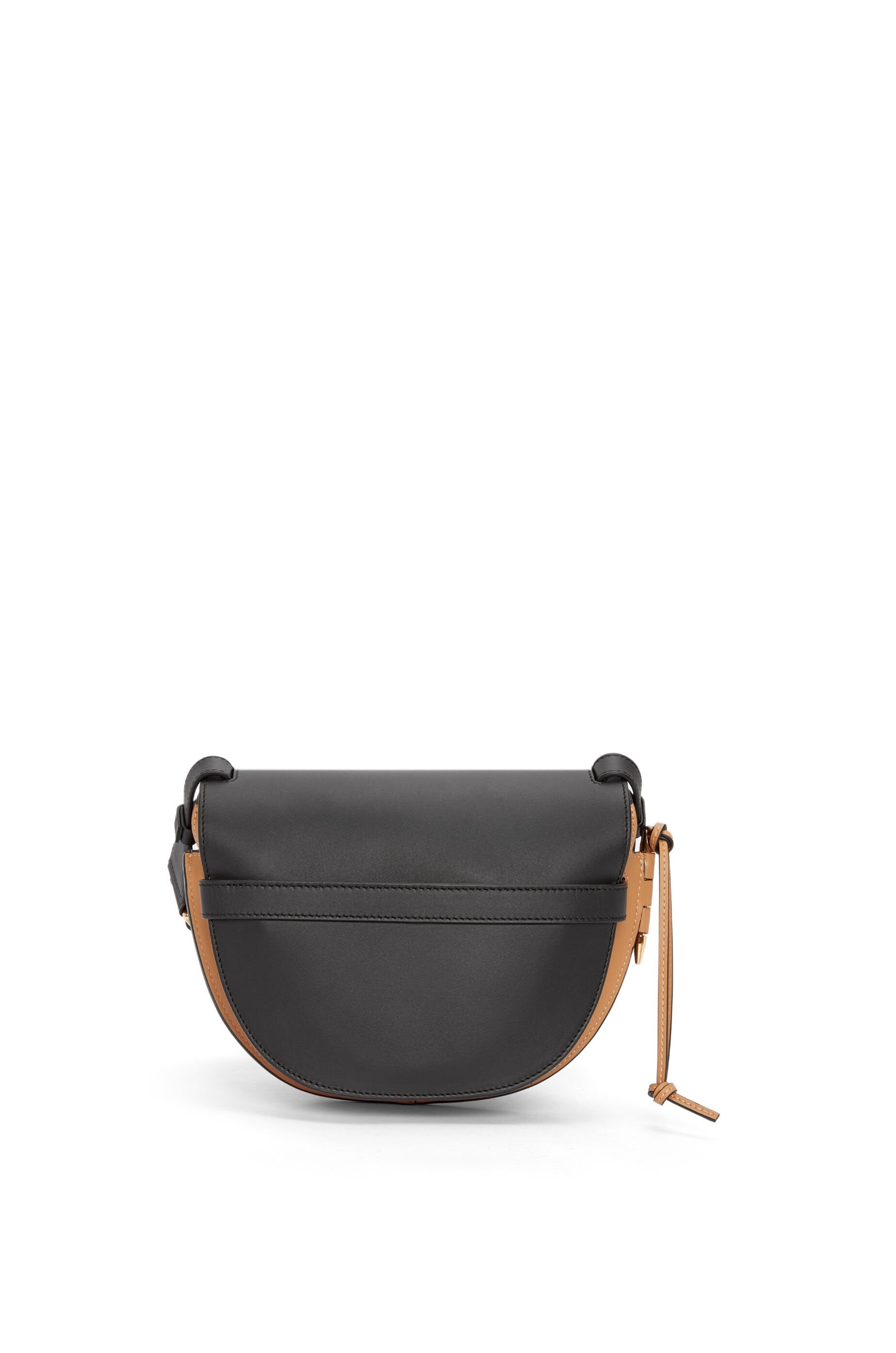 Small Gate bag in soft calfskin and jacquard - 4