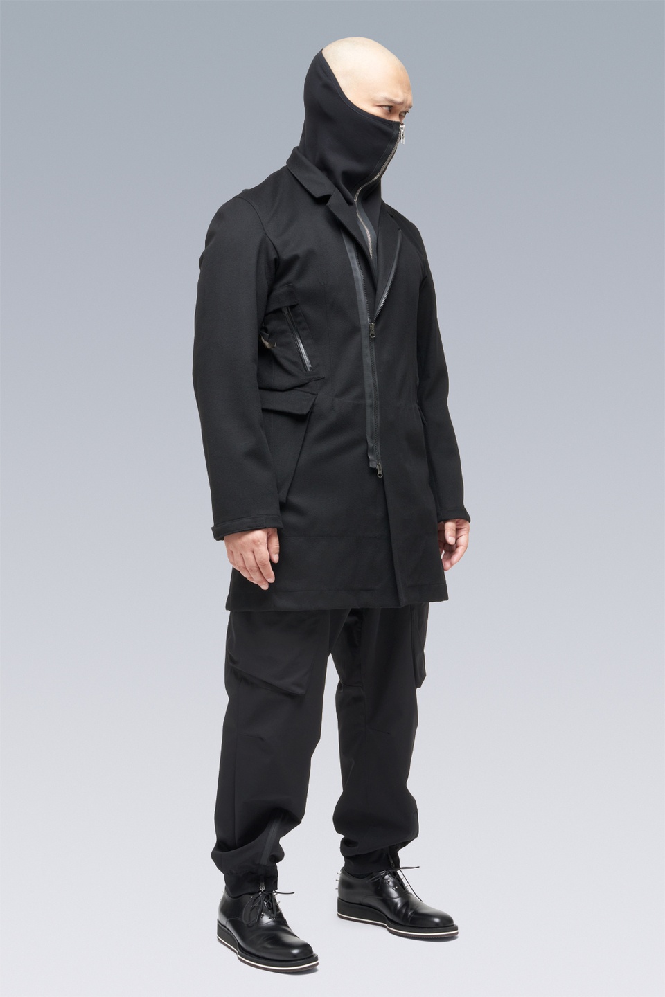 J38-LP Loro Piana® Storm System® Coat Black - 21