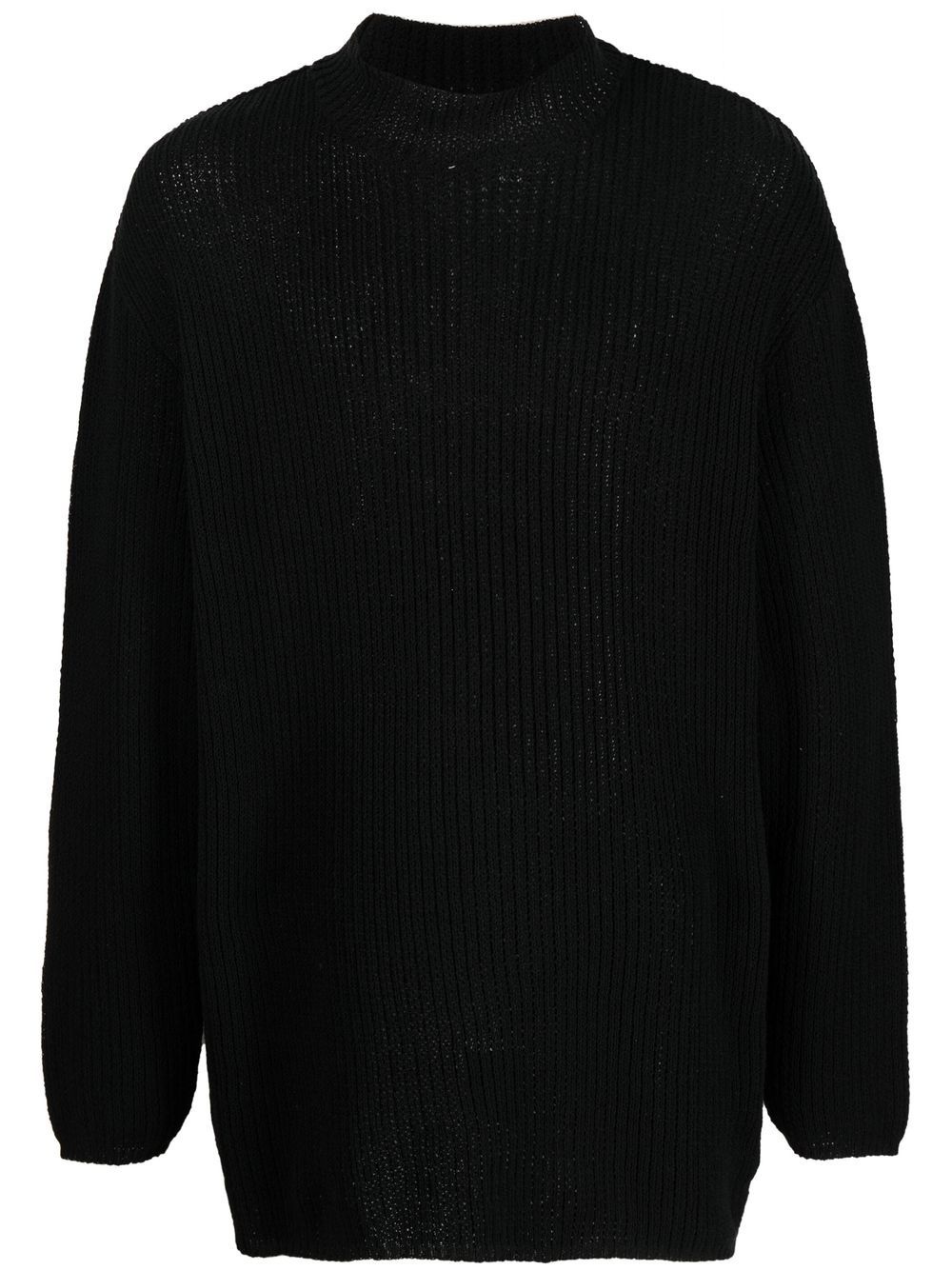 turtle-neck knitted jumper - 1