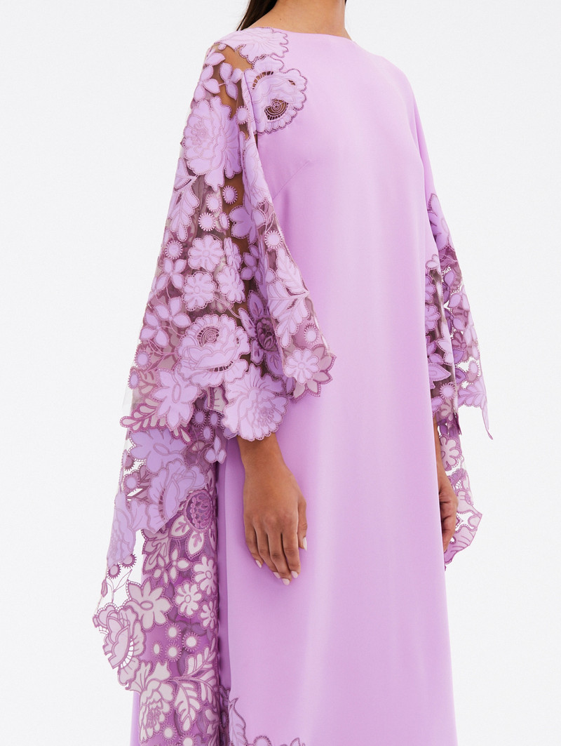 MIXED BOTANICAL EMBROIDERED CAFTAN 4