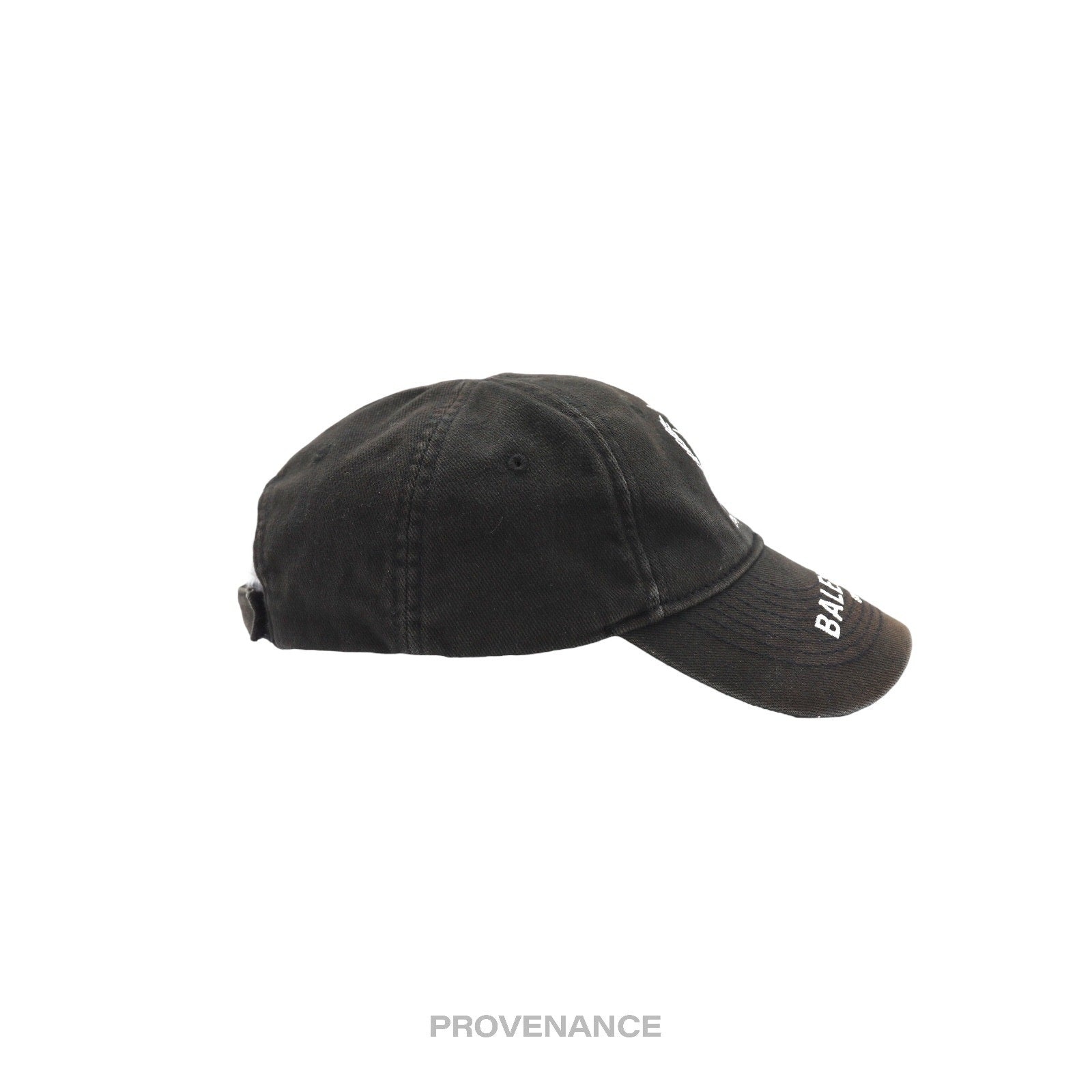 Balenciaga WFP World Food Programme Cap - Washed Black - 4