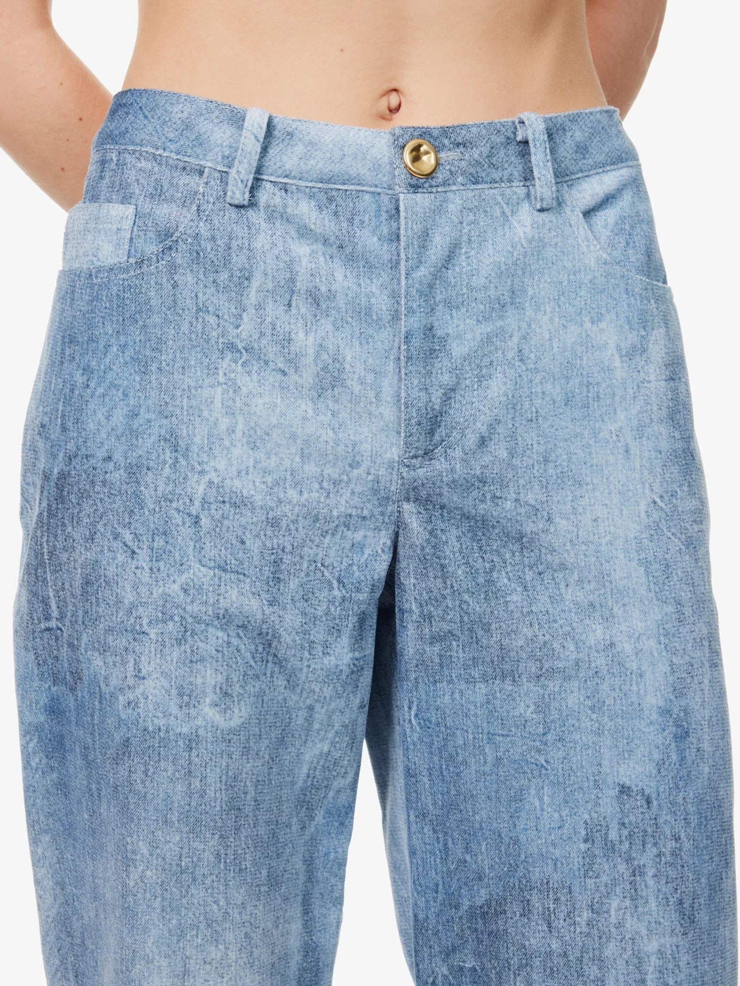 The Reid Straight Leg Trouser with Waistband - 5