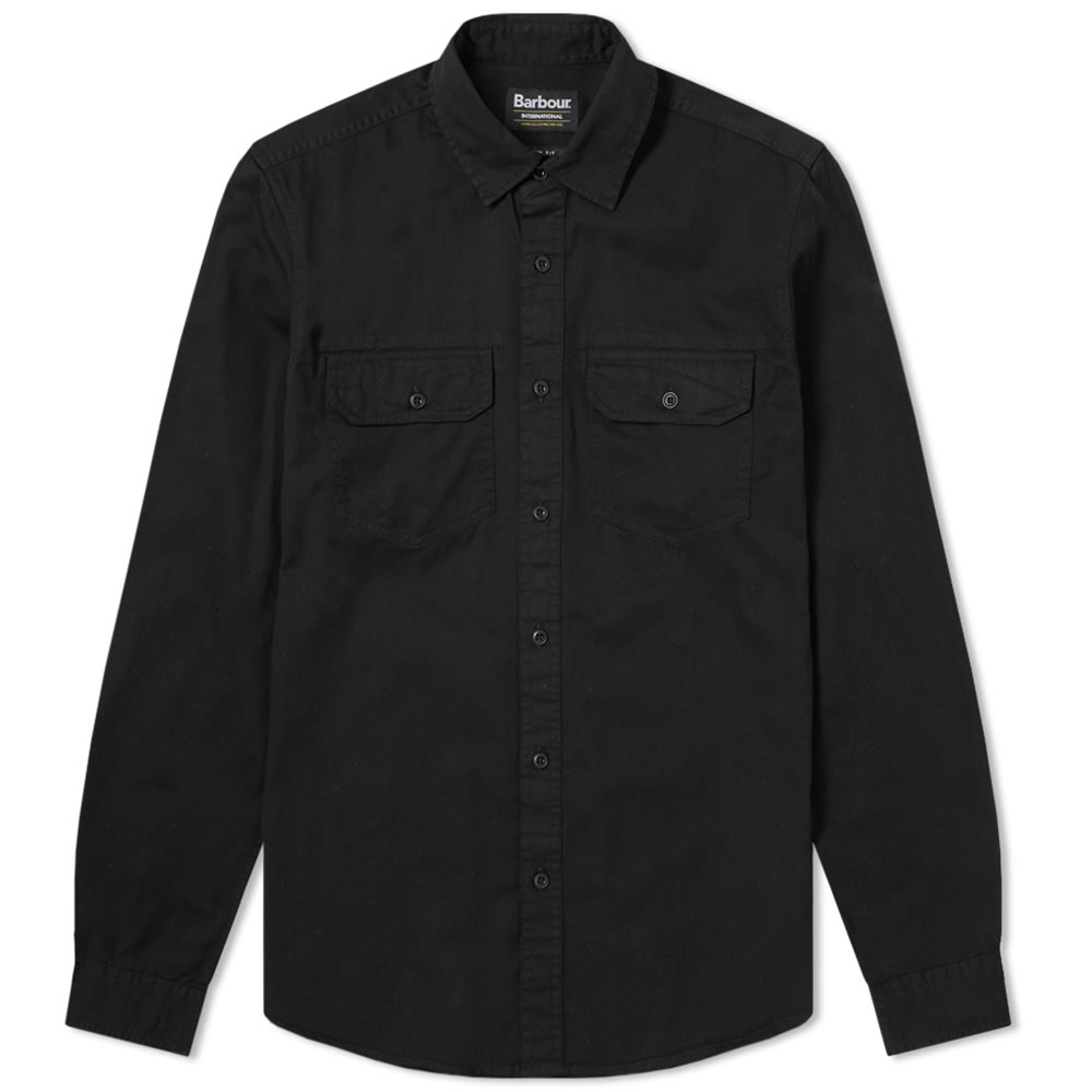 Barbour International Worker Twill Shirt - 1