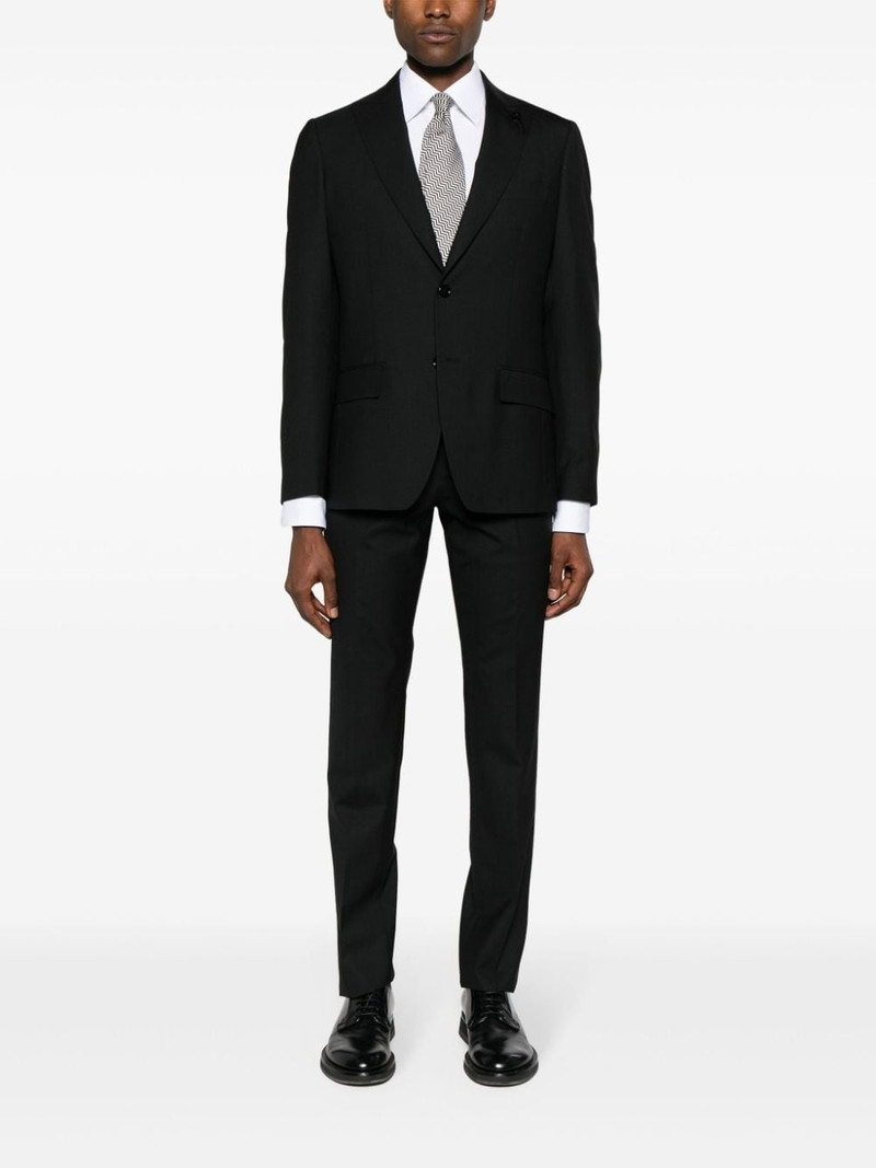 LARDINI single-breasted wool suit outlook