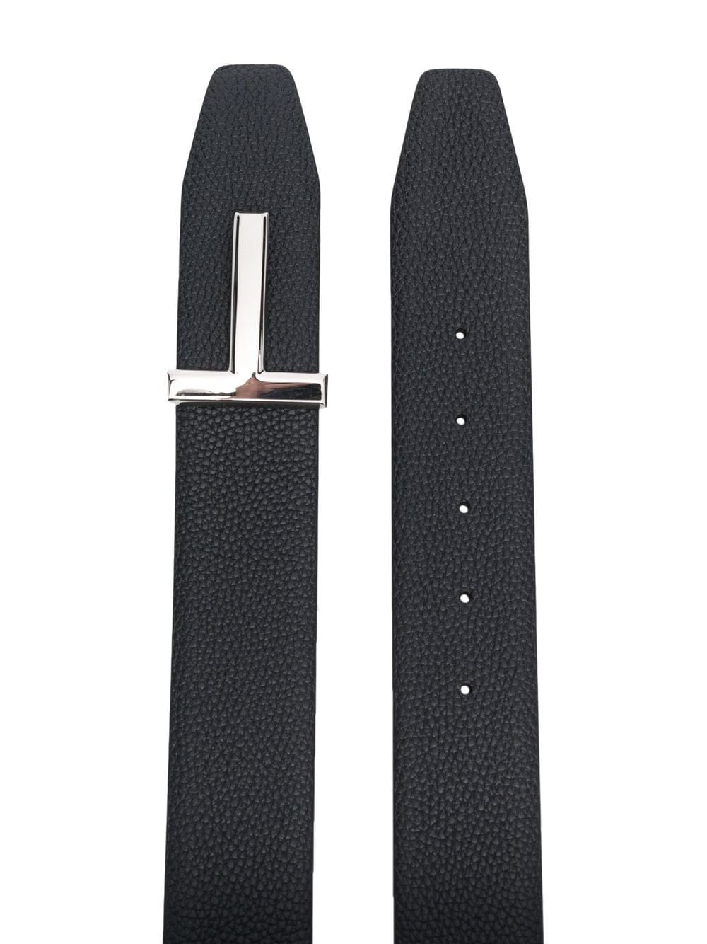 T icon leather belt - 2