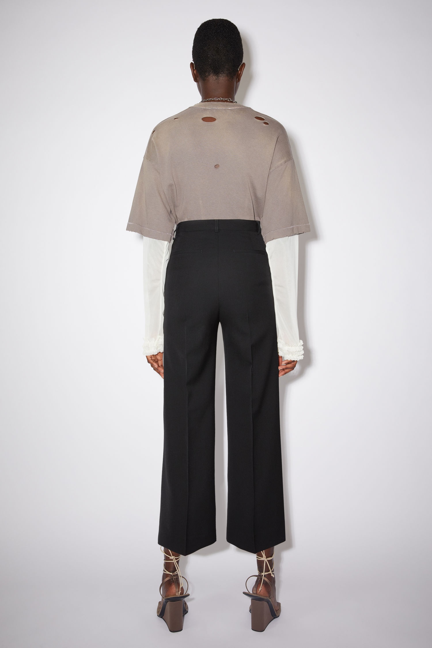 Tailored trousers - Black - 3