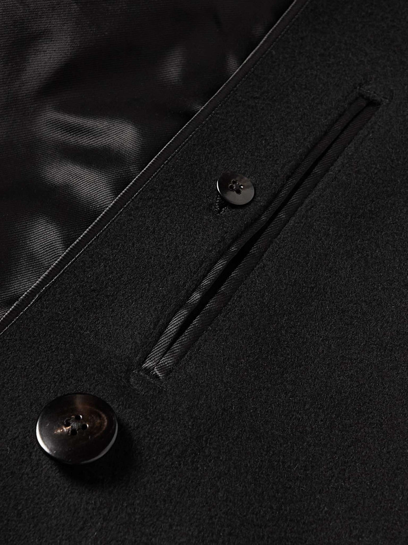 Slim-Fit Double-Breasted Wool and Cashmere-Blend Coat 6