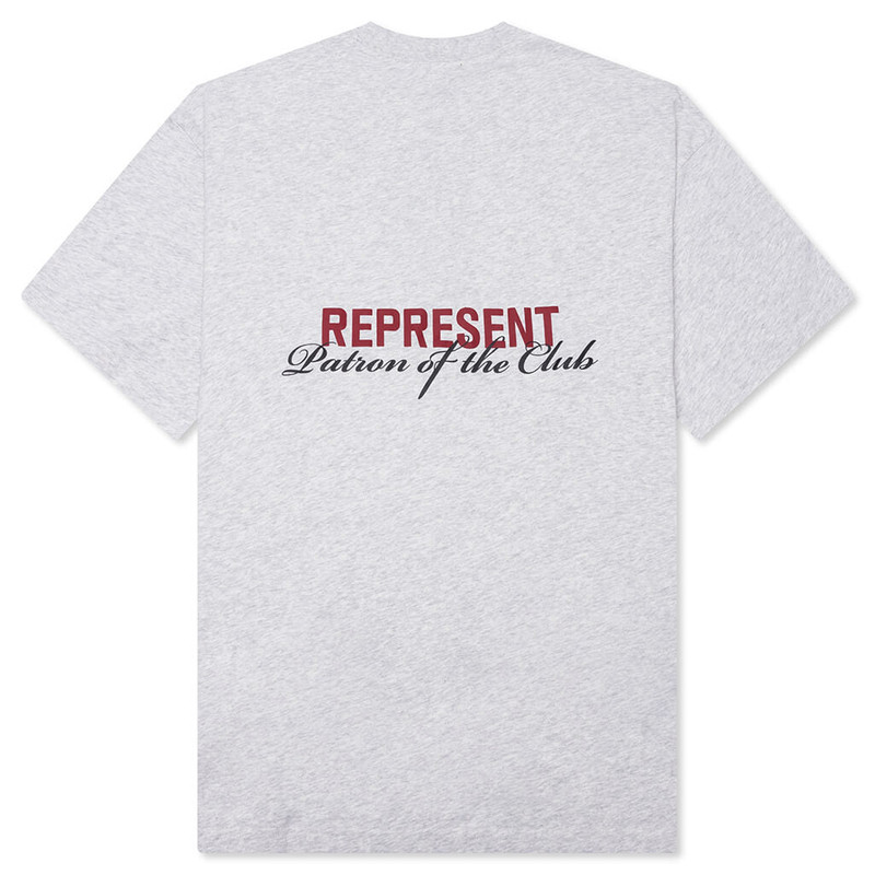 REPRESENT PATRON OF THE CLUB T-SHIRT - CREAM MARL outlook