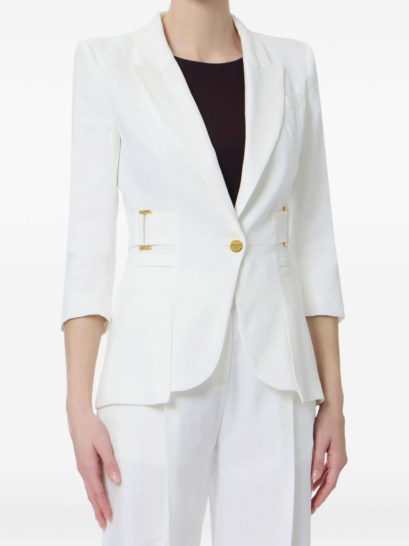 button-fastening blazer 1