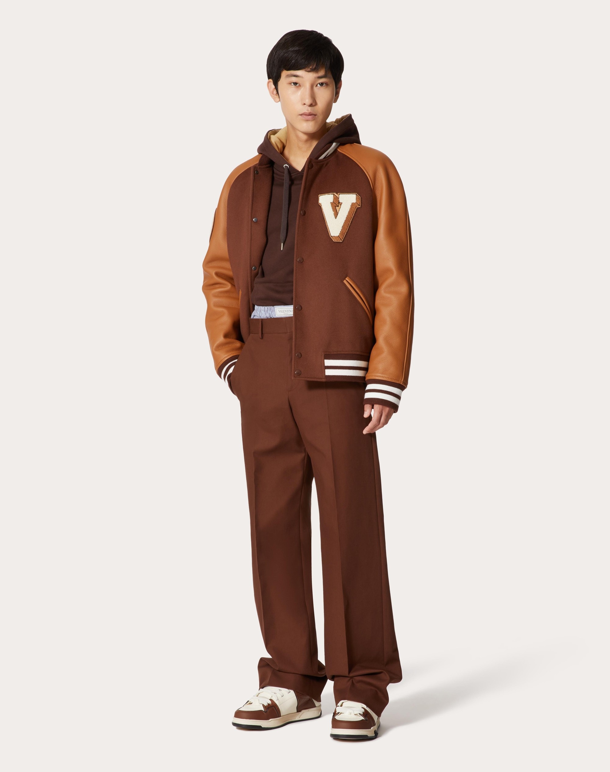 COTTON SWEATSHIRT WITH V-3D PATCH - 2