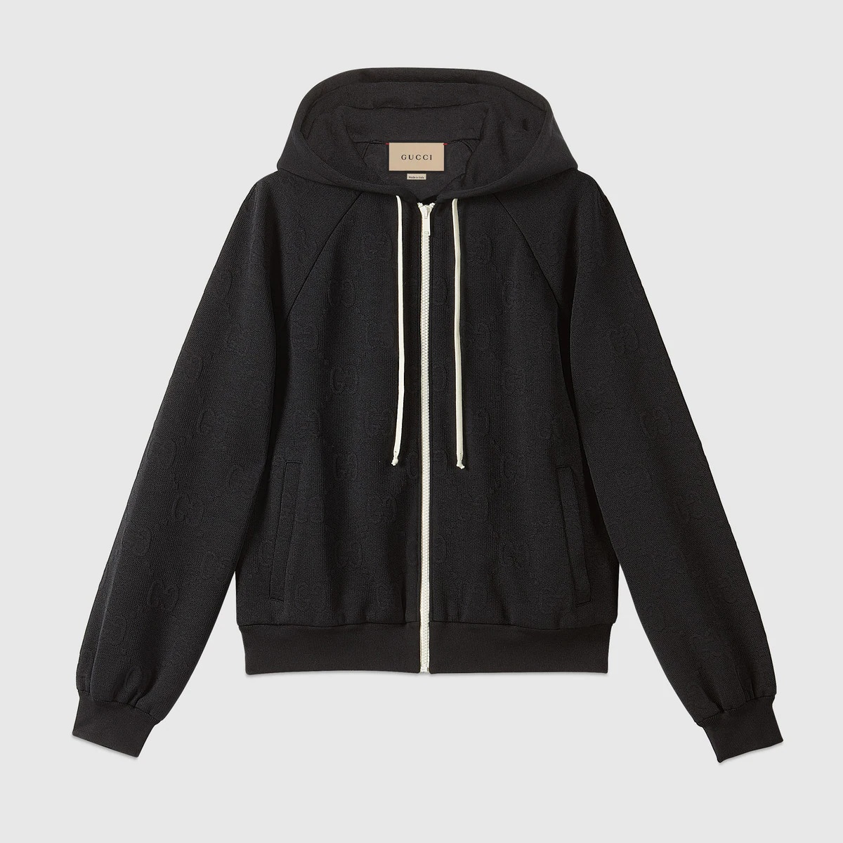 GG jacquard jersey jacket - 1