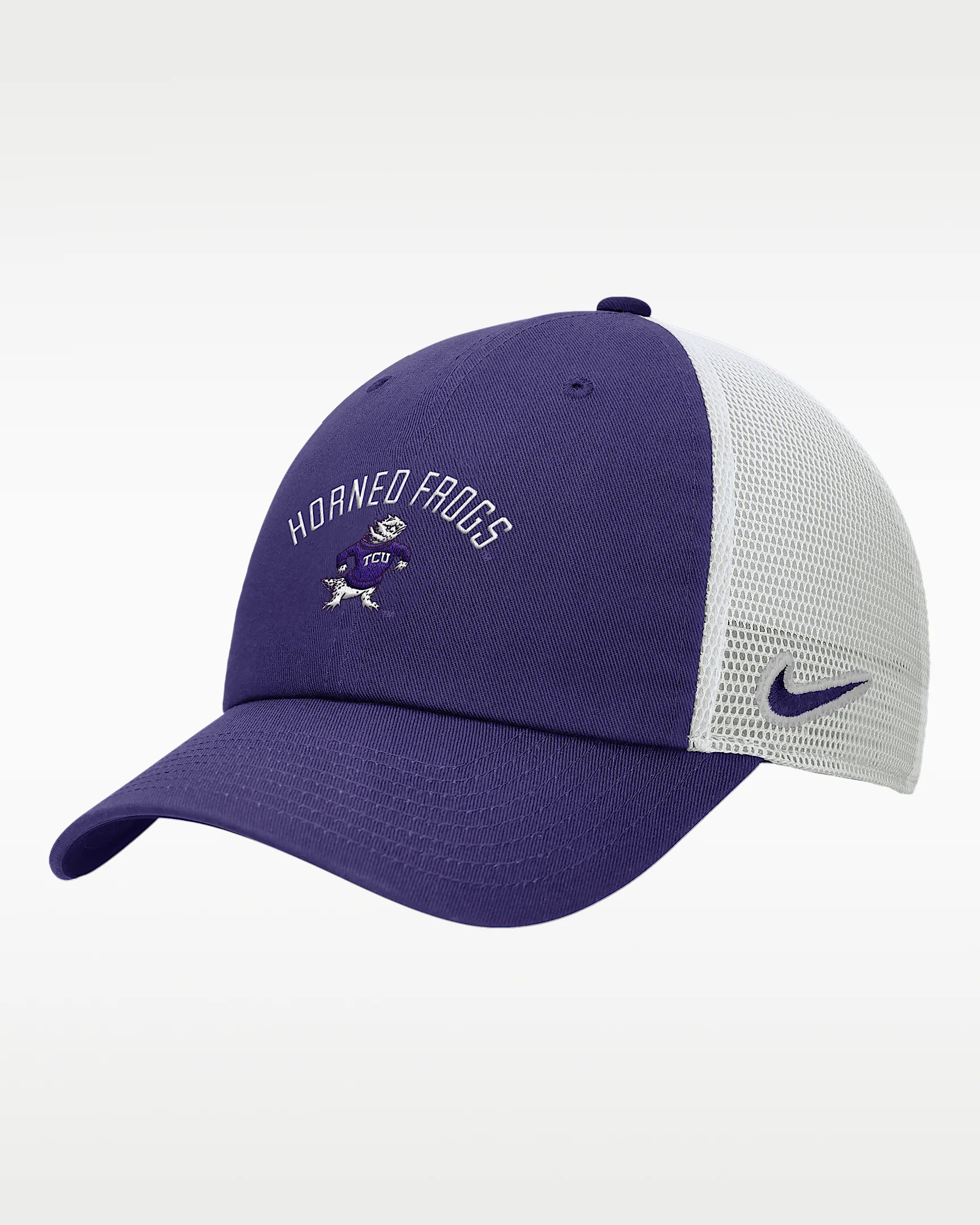 Nike College (TCU) Unstructured Trucker Cap - 1