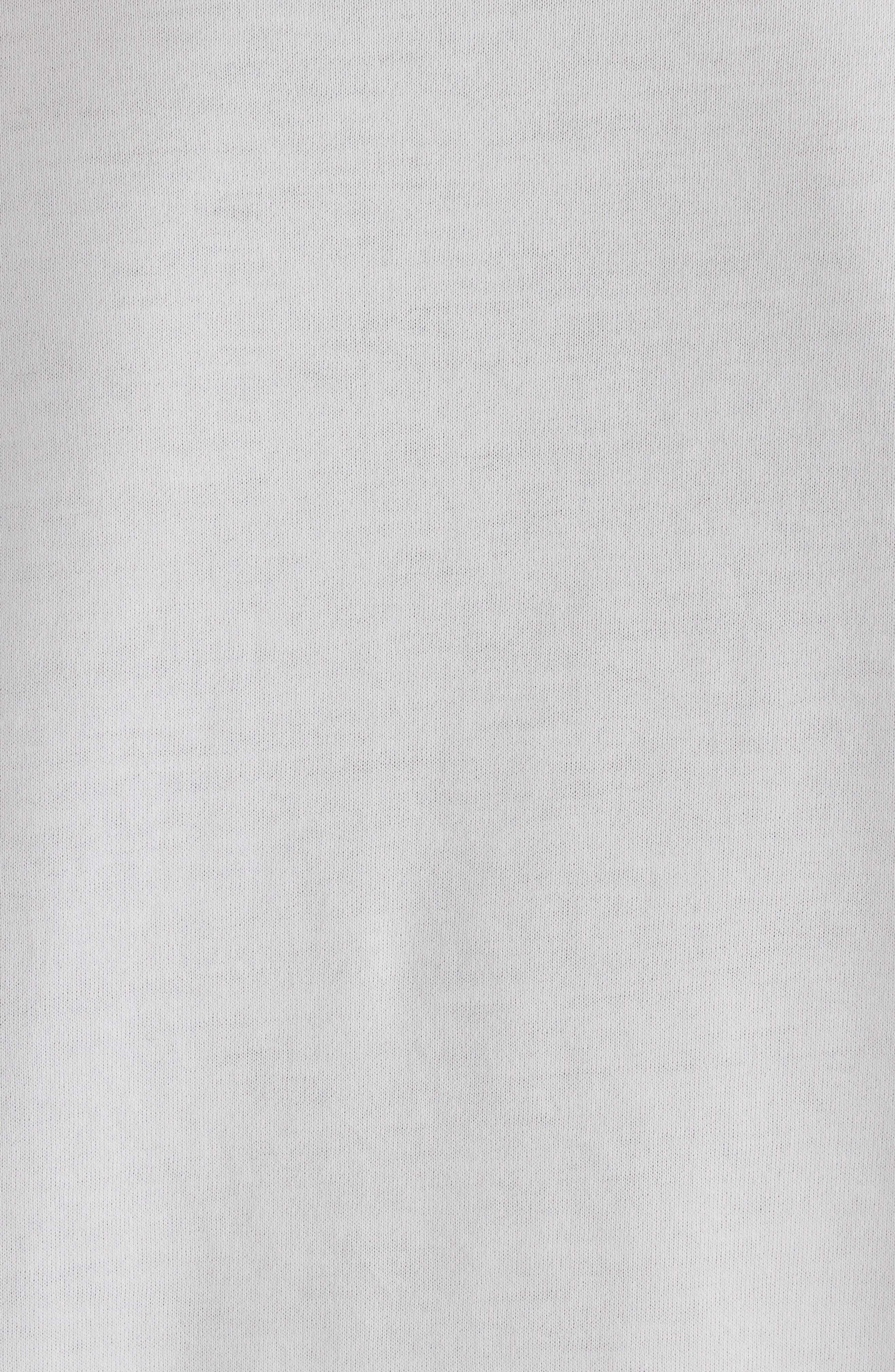 Balmain Button Shoulder Cotton Logo Graphic T-Shirt in Gab White/Black at Nordstrom - 7