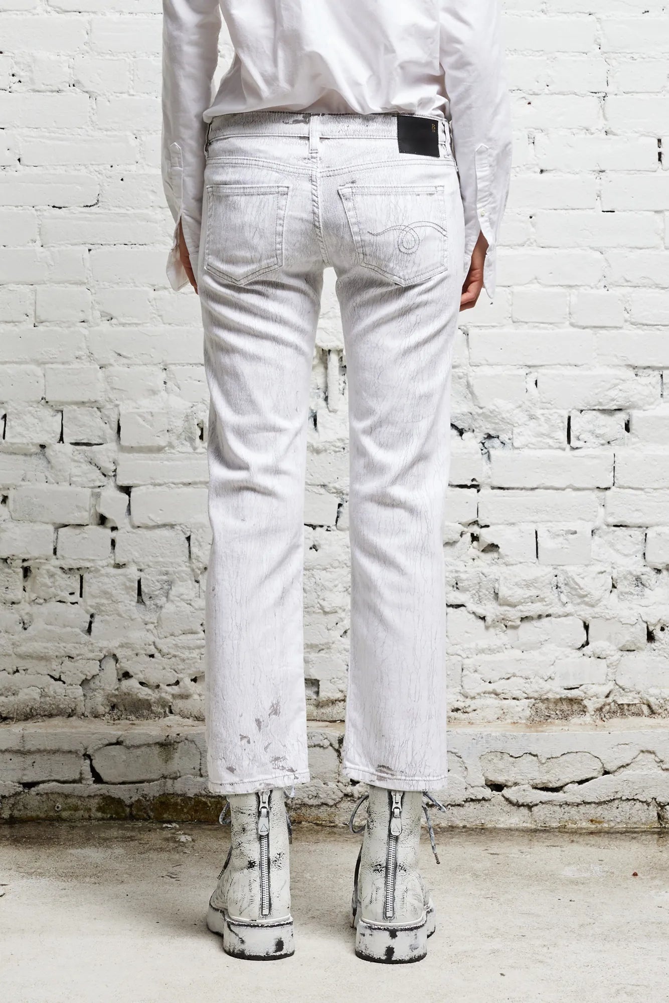BOY STRAIGHT - CRACKLED GREY - 4