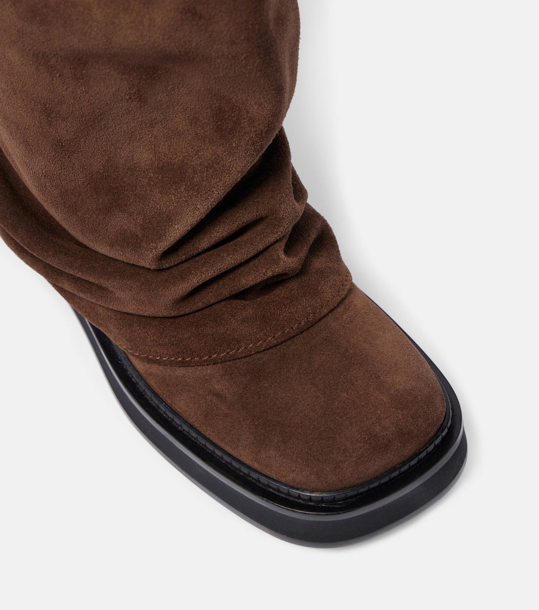 Robin suede knee-high boots - 5