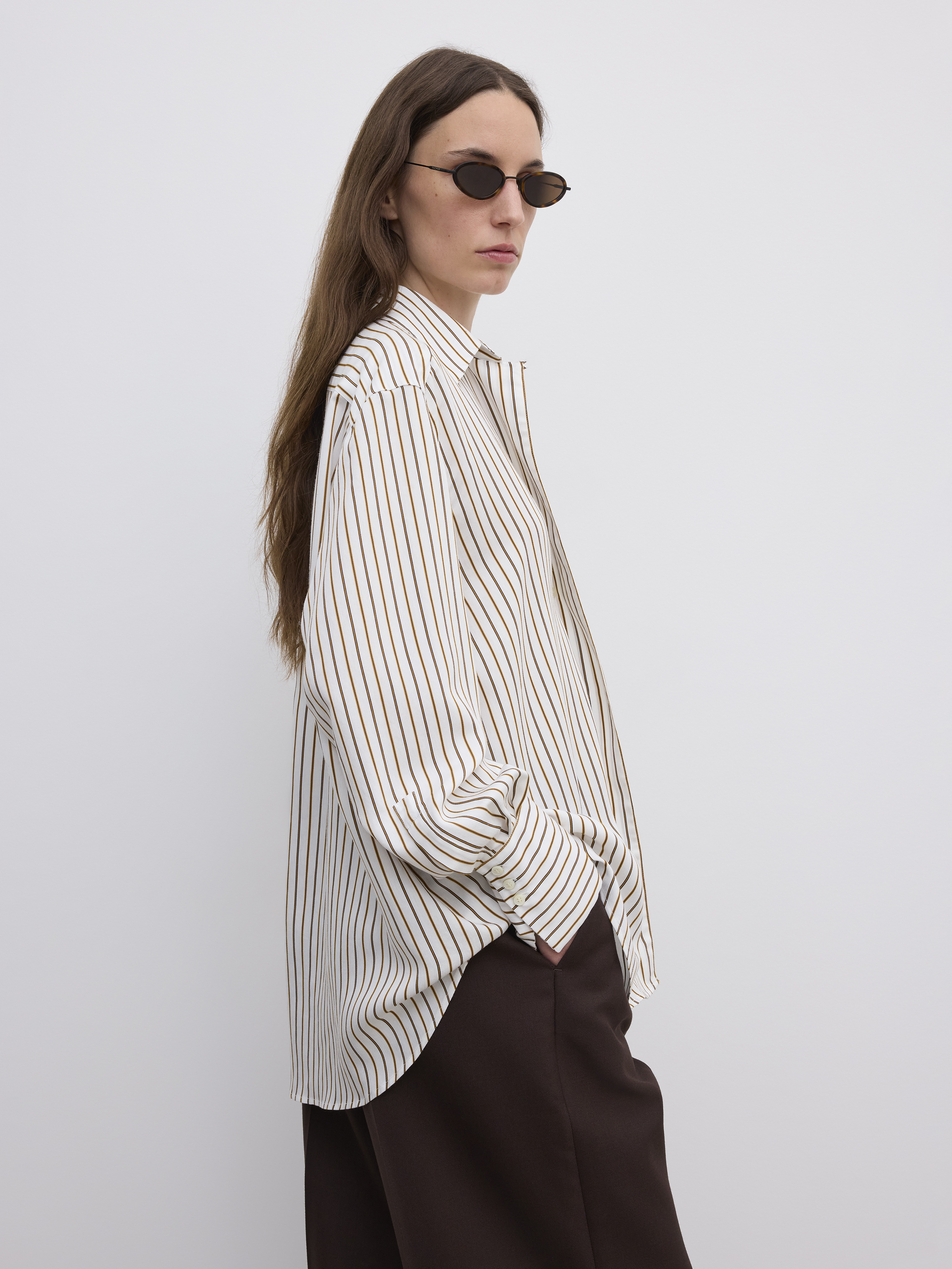 Fluid Stripe Shirt - 5