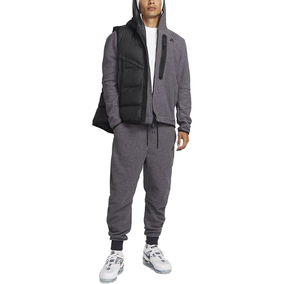 Nike Sportswear Tech Fleece Full-Zip Winterized Hoodie 'Grey' DQ4801-722 - 3