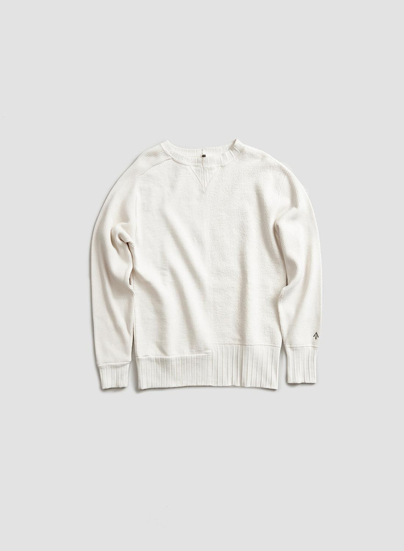 Army Crew Jersey Mix in Ivory 1