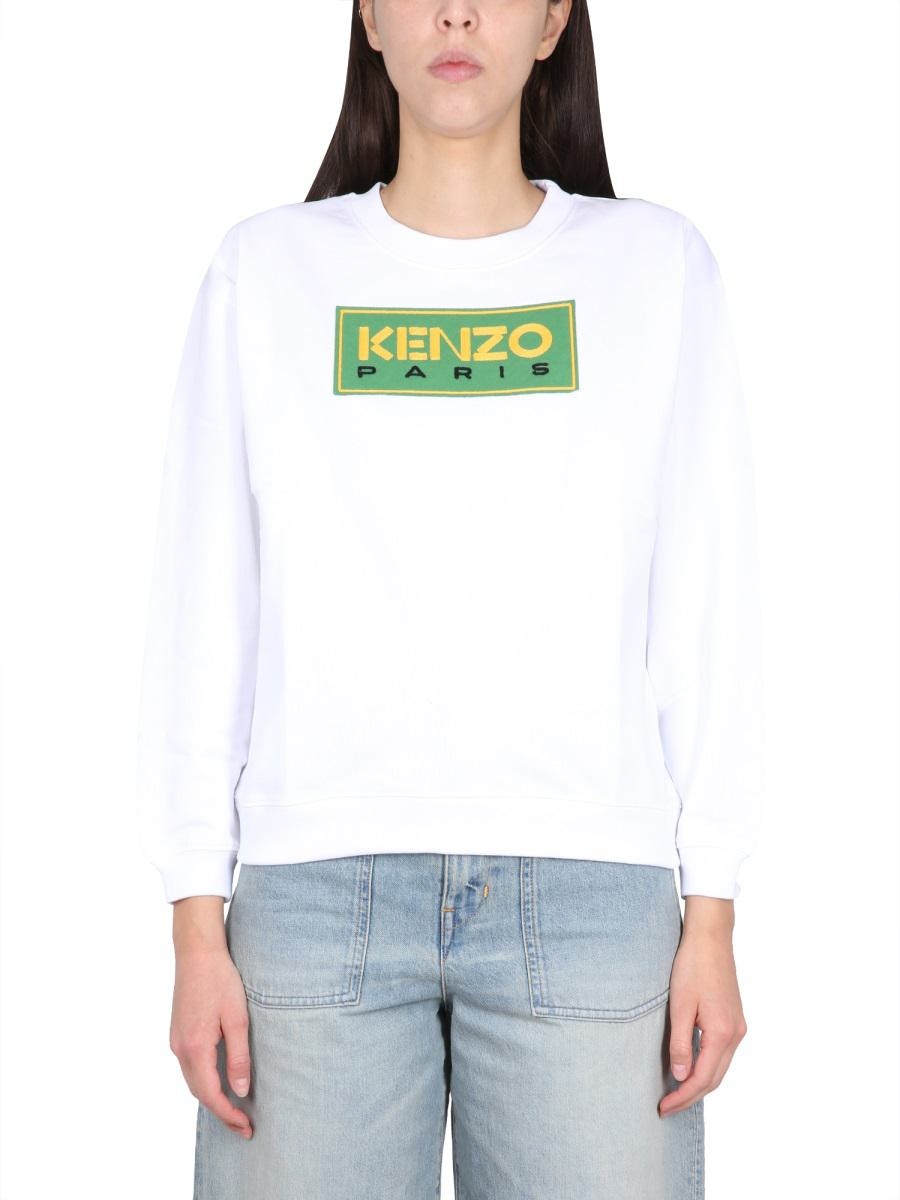 KENZO SWEATSHIRT WITH LOGO PRINT - 1