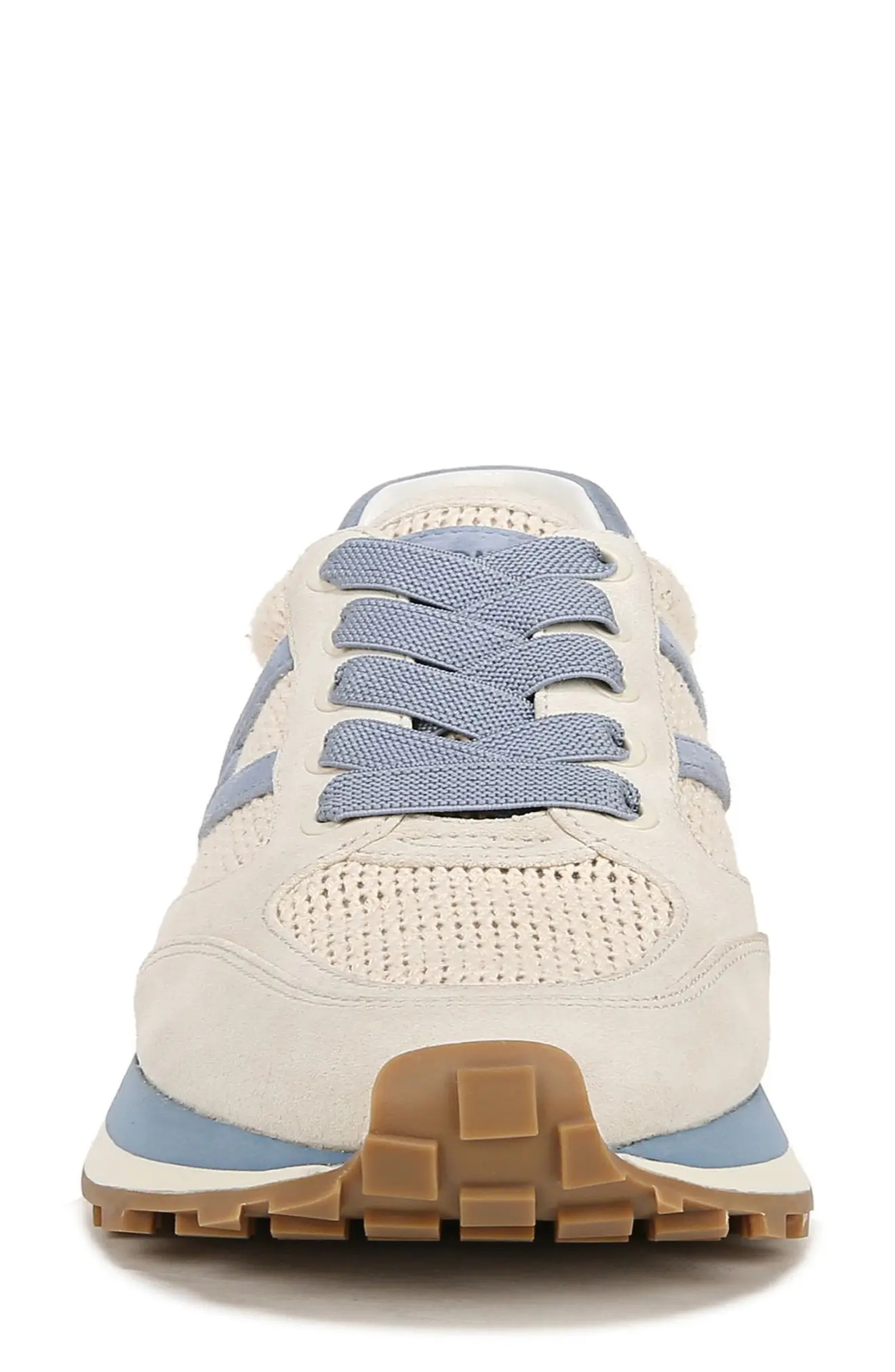 Valentina Sneaker in Coconut/Vista Blue - 4