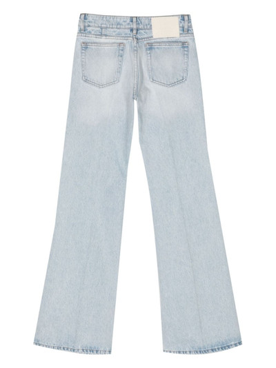 AMI Paris flared-leg cotton jeans outlook