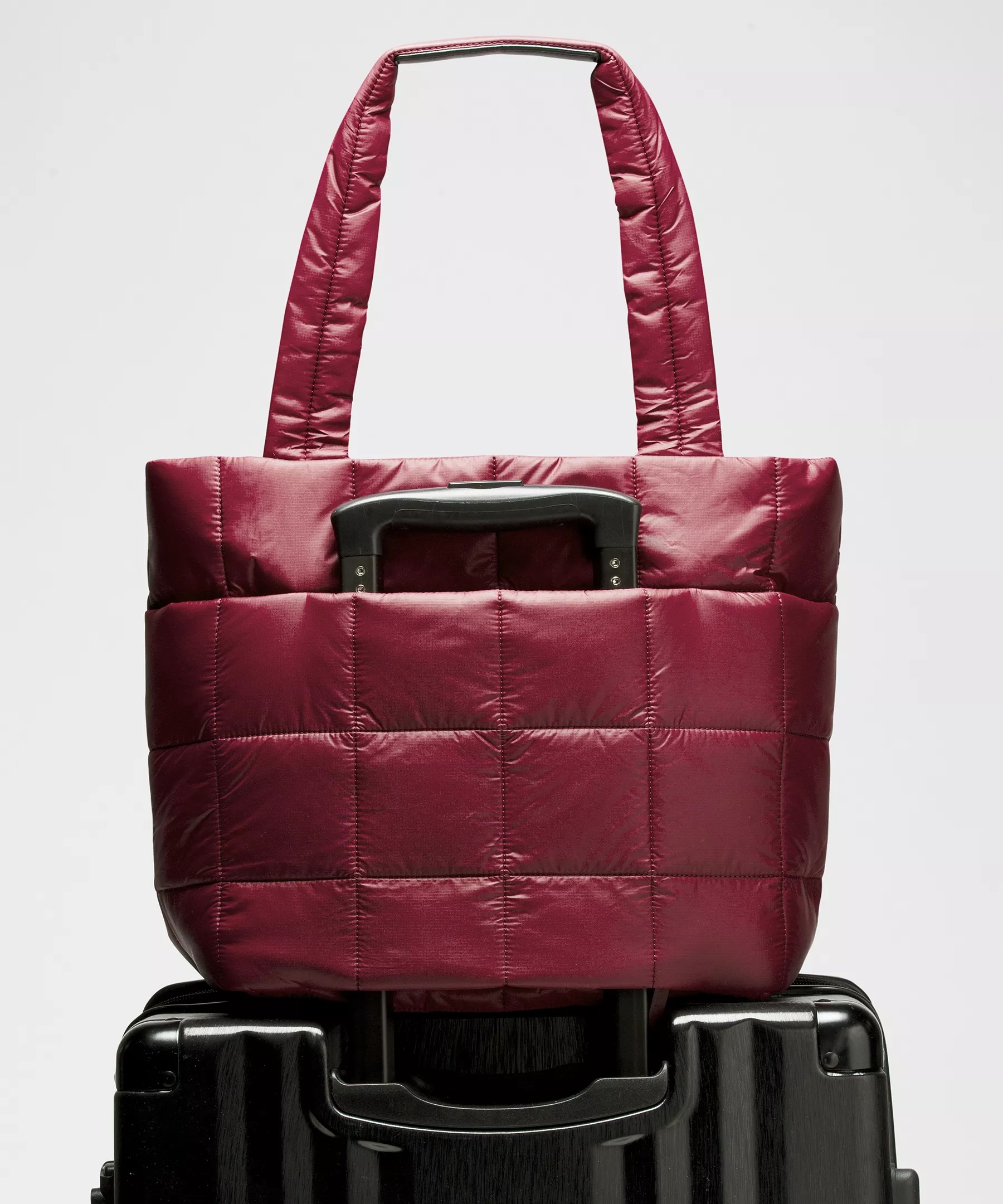 Quilted Grid Tote Bag 12L - 6