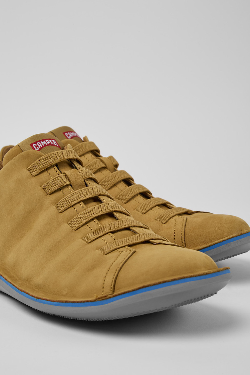 Beetle Brown nubuck sneakers for men 2