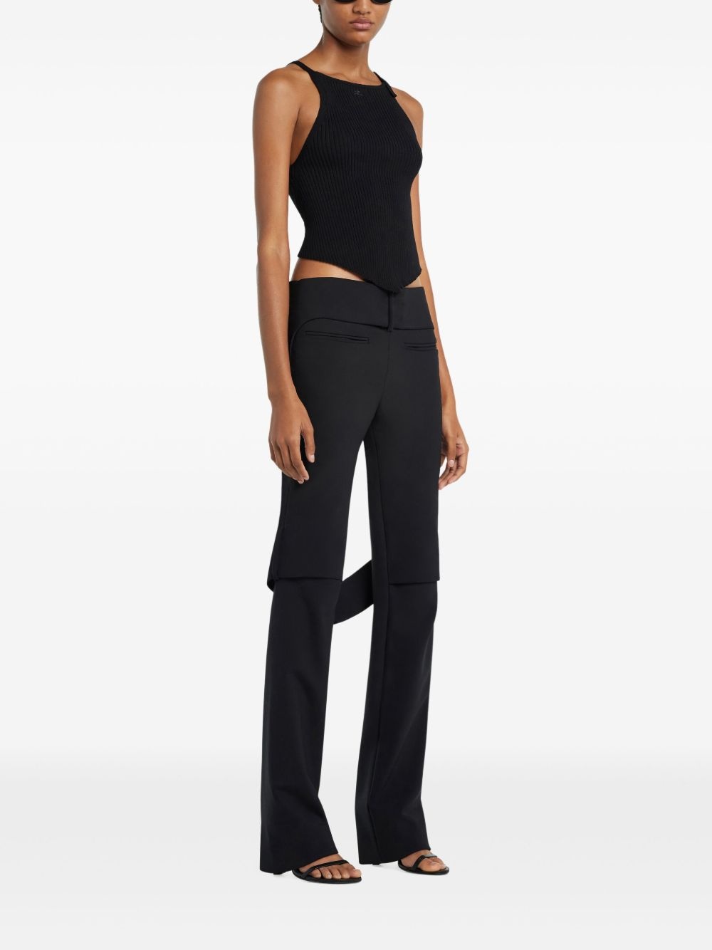 pointy-hem tank top - 3