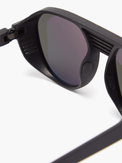 MYKITA Peak flat-top shutter-bridge sunglasses outlook