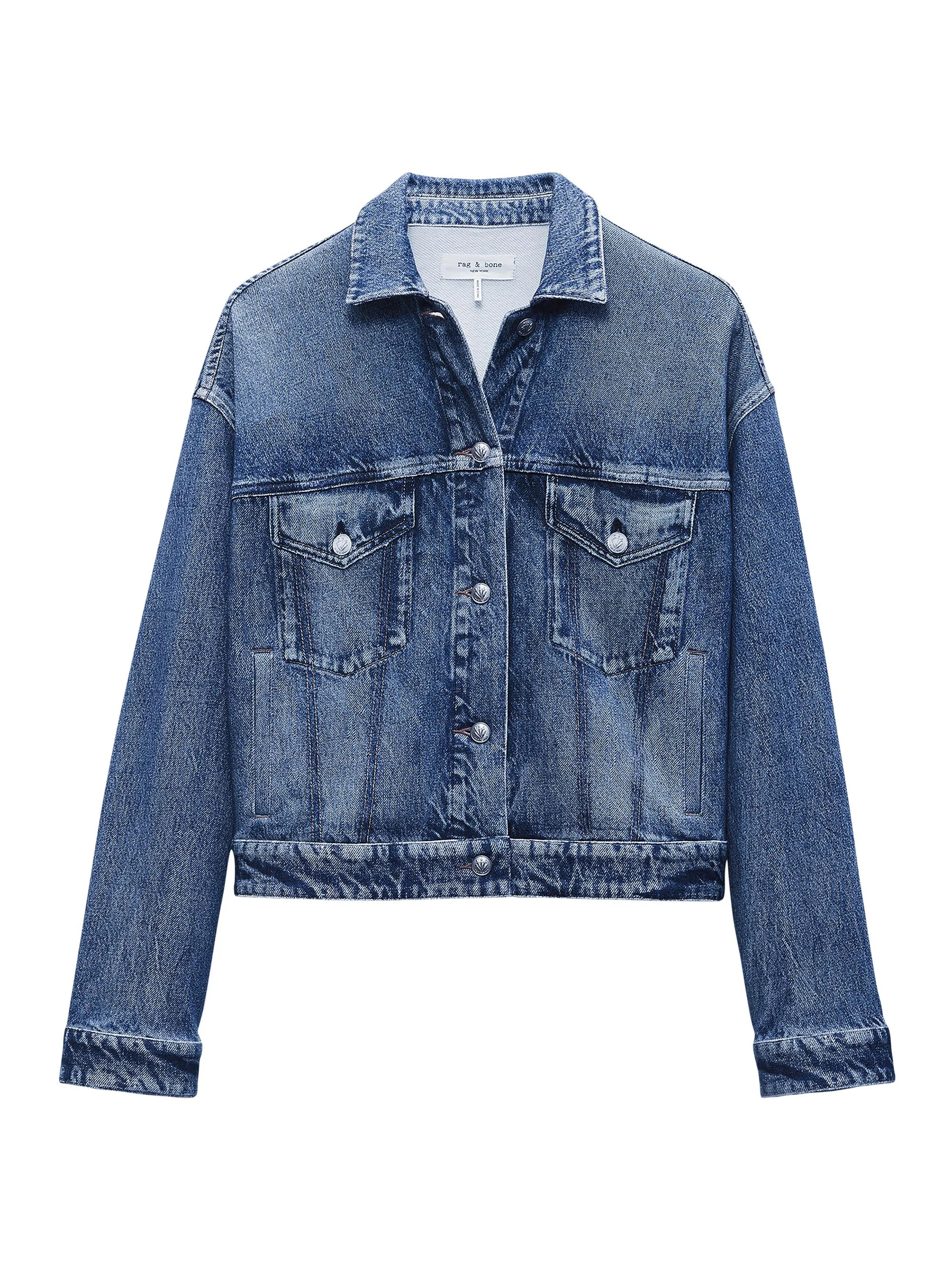 Women's rb Miramar Denim Trucker Jacket - Walker - 1