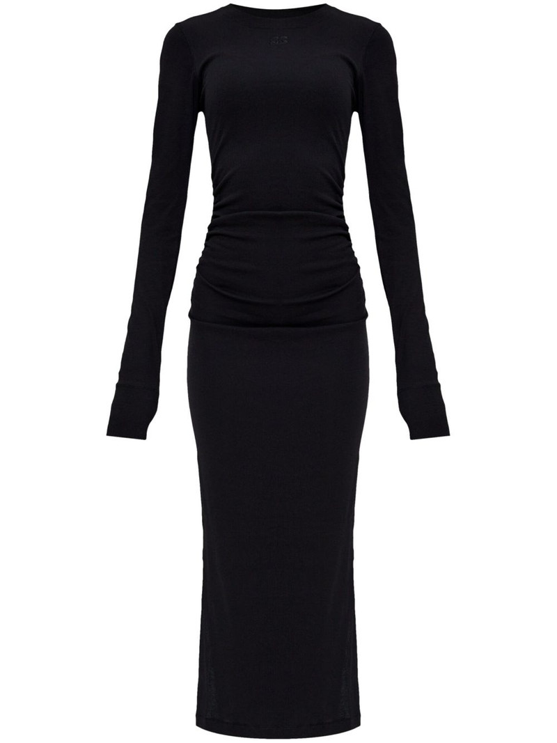 logo-patch dress 1