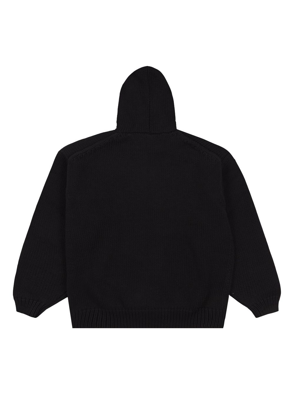 x Verdy intarsia-knit "Black" hoodie - 2