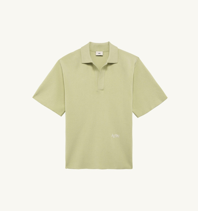 UNISEX SHORT SLEEVE KNIT POLO 1