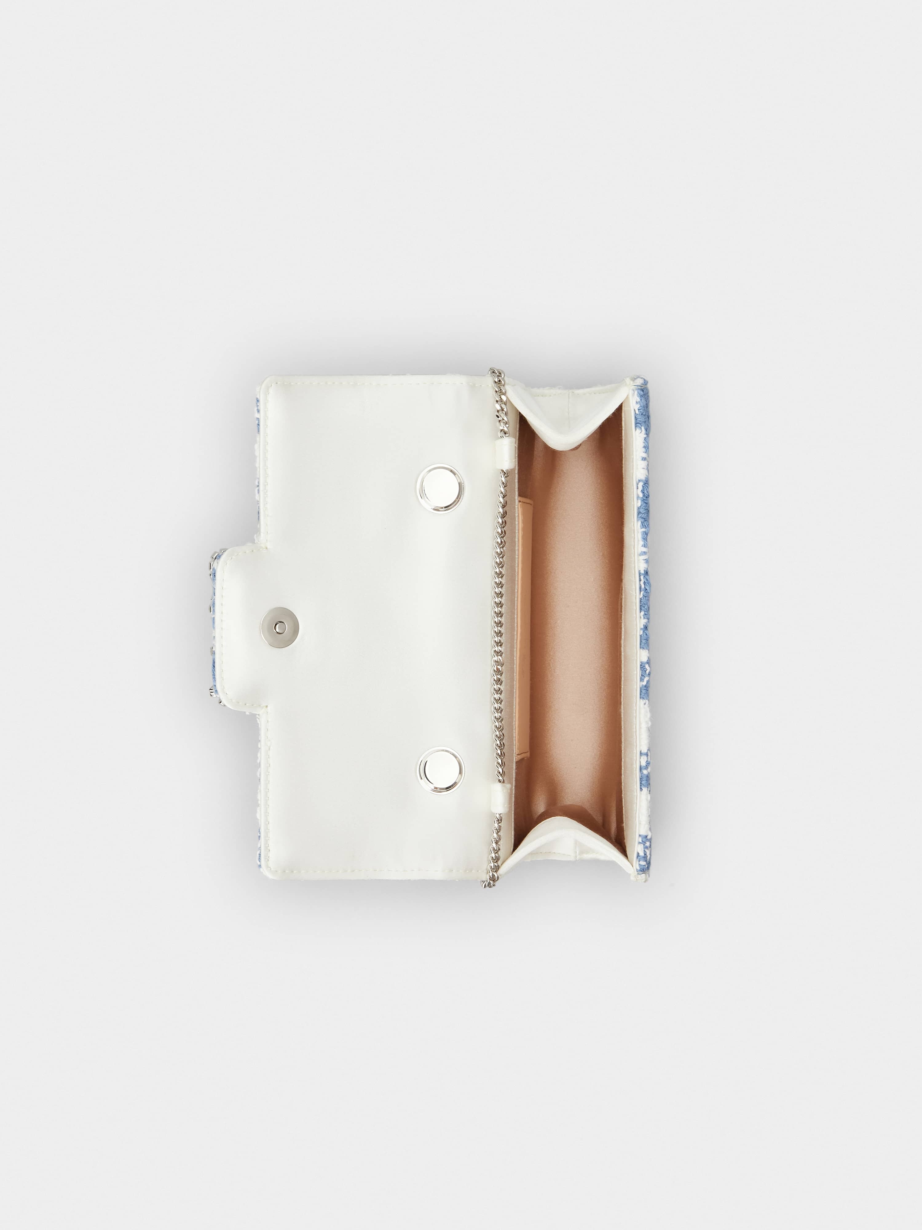 Jewel Efflorescence Mini Clutch Bag in Vichy - 7