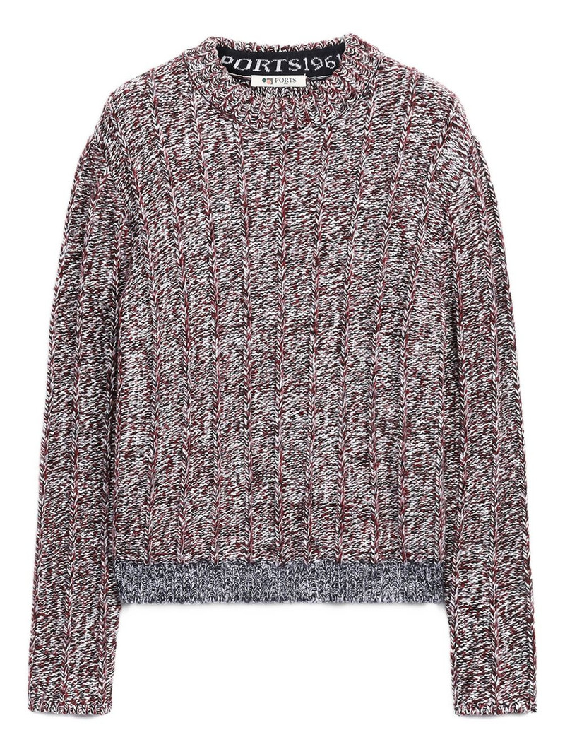 logo-patch sweater 1