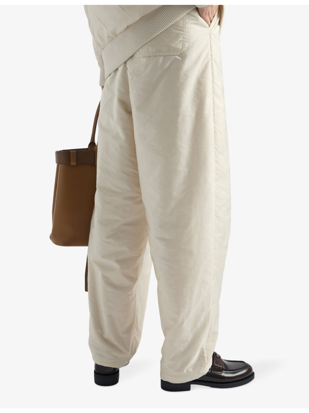 Lightweight Re-Nylon relaxed-fit trousers - 4